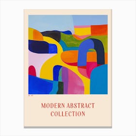 Modern Abstract Collection Poster 40 Canvas Print