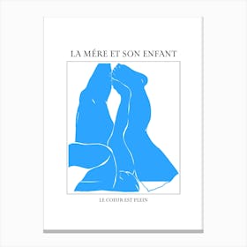 La Mer Et Son Enfant Canvas Print