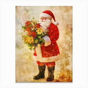 Christmas Santa 1 Canvas Print