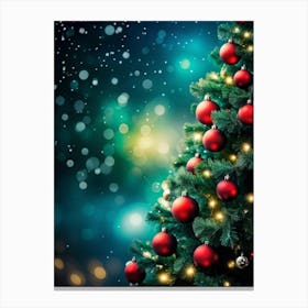 Christmas Tree 71 Canvas Print