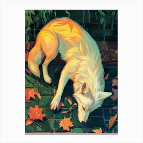 White Wolf 2 Canvas Print