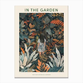 In The Garden Poster Matthaei Botanical Gardens Usa 3 Canvas Print