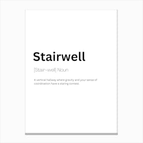 Stairwell Definition Meaning Stampe su tela