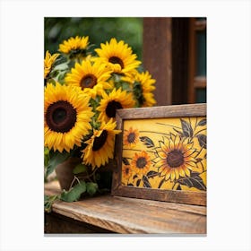 Sunflowers 4 Canvas Print