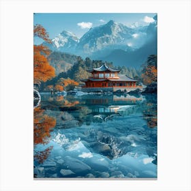 Chinese Pagoda 3 Canvas Print