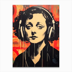 Edith Piaf (5) Canvas Print