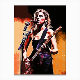 Ellie Rowsell 5 Canvas Print