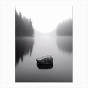 Foggy Lake 7 Canvas Print