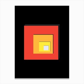 Squares And Rectangles Canvas Print