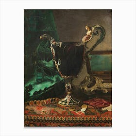 Black Vase Canvas Print