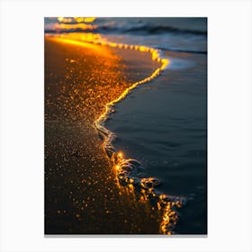 Sunset On The Beach 7 Canvas Print