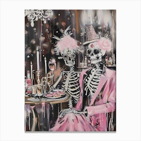 Day Of The Dead Skeletons 2 Canvas Print