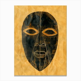 African Mask Canvas Print