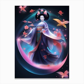 Geisha 4 Canvas Print