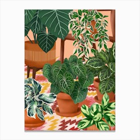 Colourful Plants Canvas Print