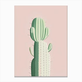 Ladyfinger Cactus Simplicity Canvas Print