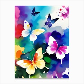 Colorful Butterflies 182 Canvas Print