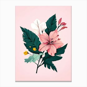 Hibiscus Flower 10 Canvas Print