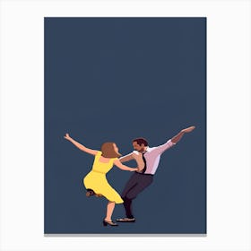 Couple Dancing 2 Canvas Print