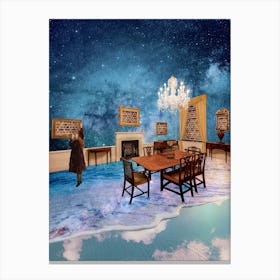 Universe Room Surrealism Canvas Print