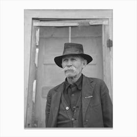 Old Sheep Herder, Sheridan County, Montana By Russell Lee Canvas Print