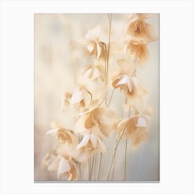 Boho Dried Flowers Orchid 2 Canvas Print