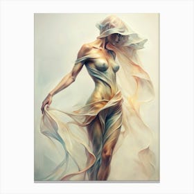 Ethereal Nakedness Canvas Print