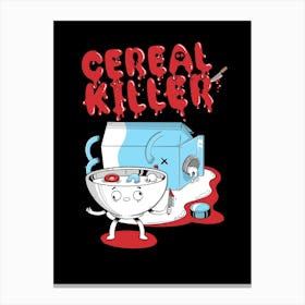 Cereal Killer Canvas Print