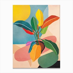 Colorful Branching Out 05 Canvas Print