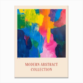 Modern Abstract Collection Poster 75 Canvas Print
