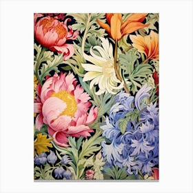 William Morris Flowers 1 Canvas Print