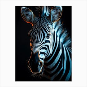 Wild Animal Creative Portrait 81 Canvas Print