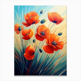 Poppies Canvas Print