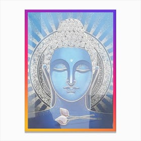 Gautam Buddha By Binod Dawadi Canvas Print