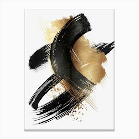 Abstract Brush Strokes, Transparent Png Download Canvas Print