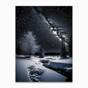 Milky Sky Canvas Print