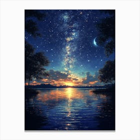 Night Sky 14 Canvas Print