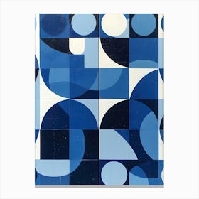 Abstract Blue 1 Canvas Print