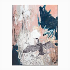 Cormorant Bird Canvas Print