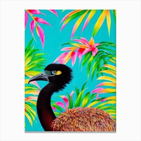 Emu Tropical bird Canvas Print