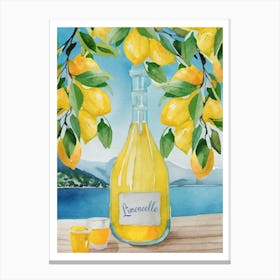 Limoncello Italy 1 Canvas Print