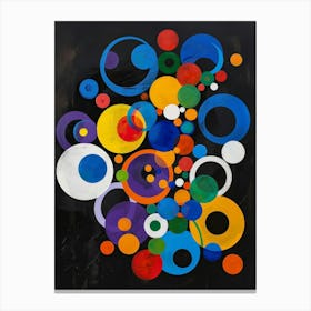 Circles 8 Canvas Print