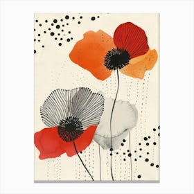 Poppies 77 Canvas Print