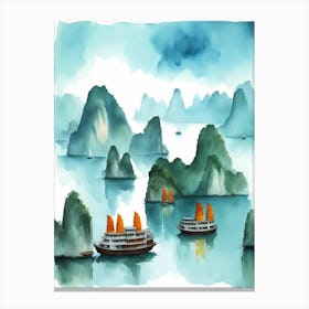 Ha Long Bay Vietnam Canvas Print