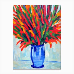 Do It With Colour Matisse Inspired Flower Canvas Print