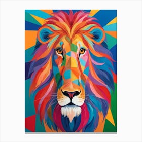 The Color Lion Canvas Print