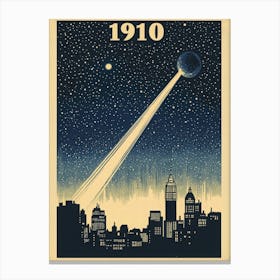 Aihrgdesign A Vintage Science Poster From 1910 Featuring Hall D72430fb Acc8 4ec7 972c D2a5477647cc 2 Canvas Print