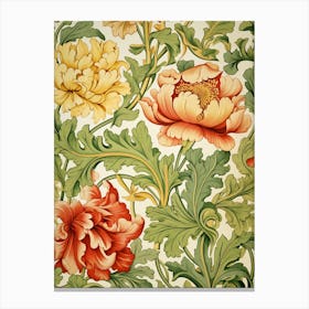 Floral Wallpaper 5 Canvas Print