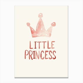 Little Princess Canvas Print