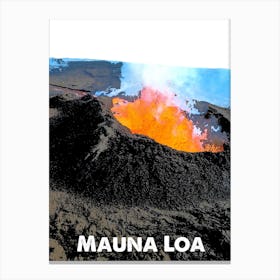 Mauna Loa, Mountain, Hawaii, Nature, Climbing, Wall Print, Canvas Print